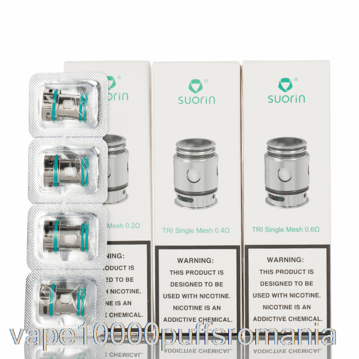 Vape Romania Suorin Tri Bobine De Schimb 0.2ohm Tri Triple Mesh Bobine